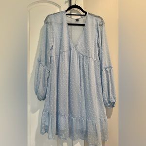 SHEIN Baby Blue Dress